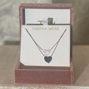 Tabitha Webb Heart Necklace Set 